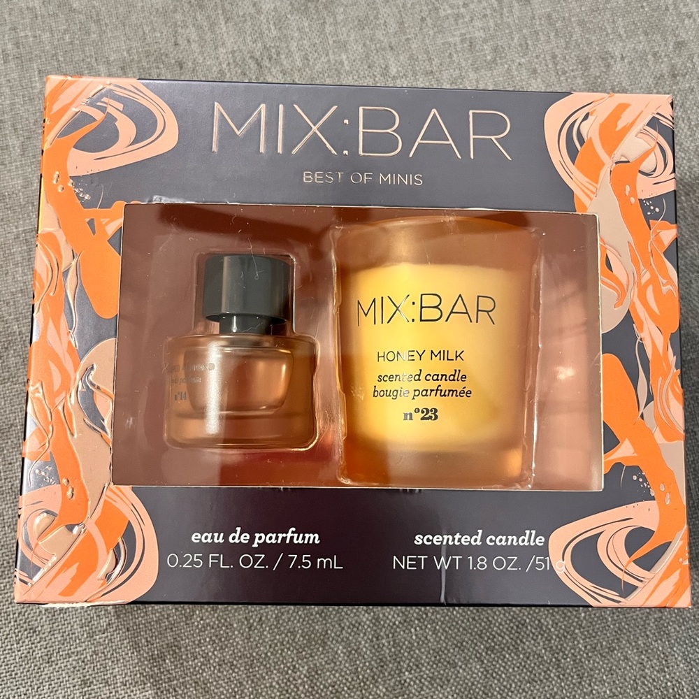 Honey Milk Scented Candle and Eau de Parfum Set